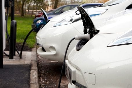 electric vehicle charging point installation